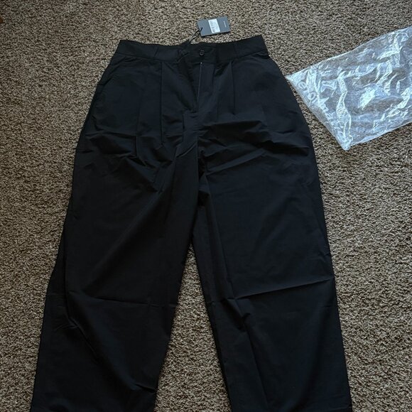 Reformation Pants - Reformation Danielle Oversized Pant Black - Size 8